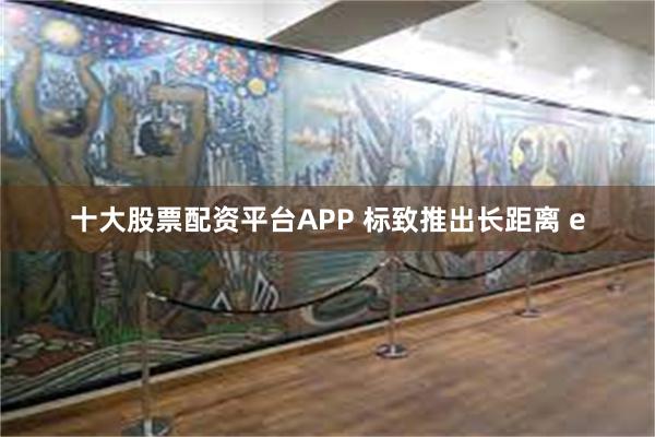 十大股票配资平台APP 标致推出长距离 e