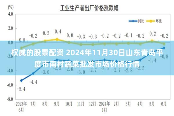 权威的股票配资 2024年11月30日山东青岛平度市南村蔬菜批发市场价格行情